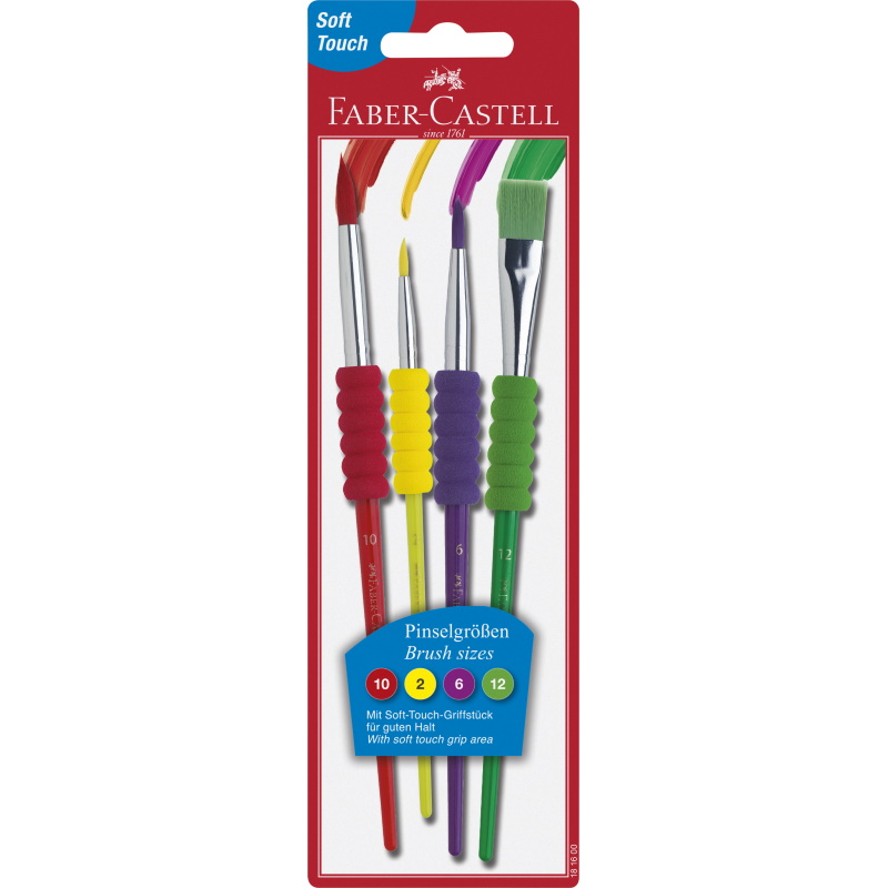 PENNELLI SINTETICI FABER CASTELL/4
