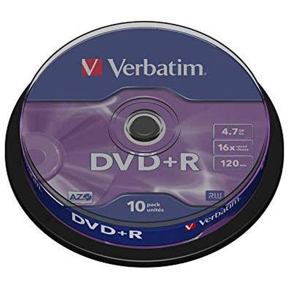 DVD-R 4,7 120MB SLIM CAMPANA PZ.10