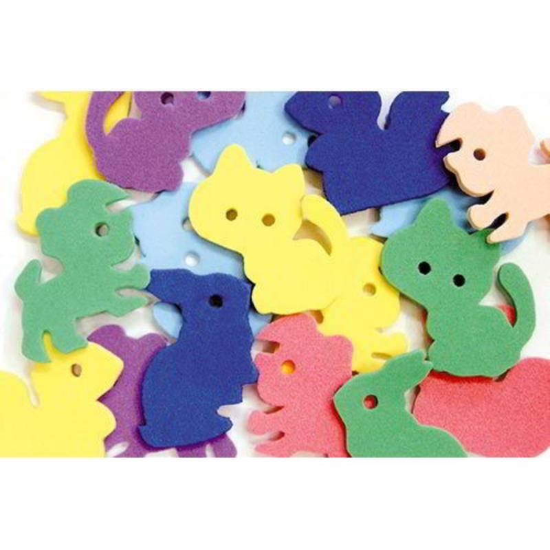FORME GOMMA CREP PZ. 32 ANIMALI