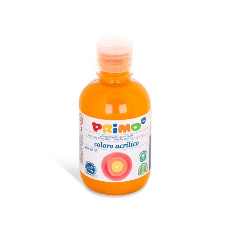TEMPERA ACRILICA PRIMO 300ML ARANCIONE FLUO