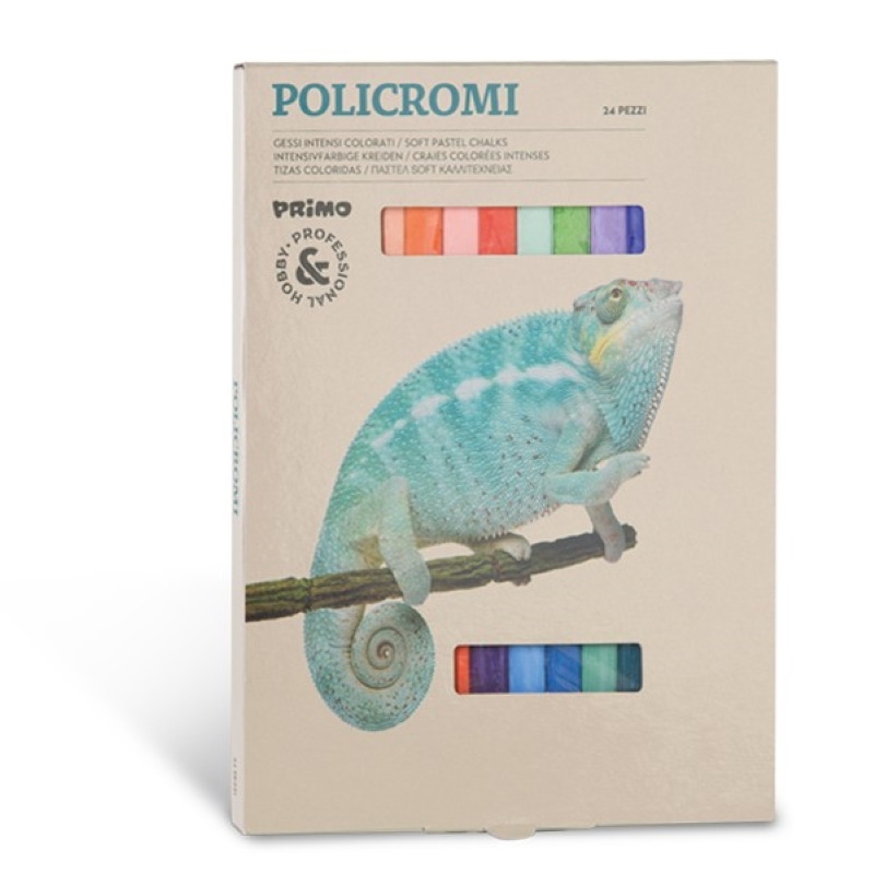 GESSI POLICROMI (INTENSI) 24 COLORI PRIMO