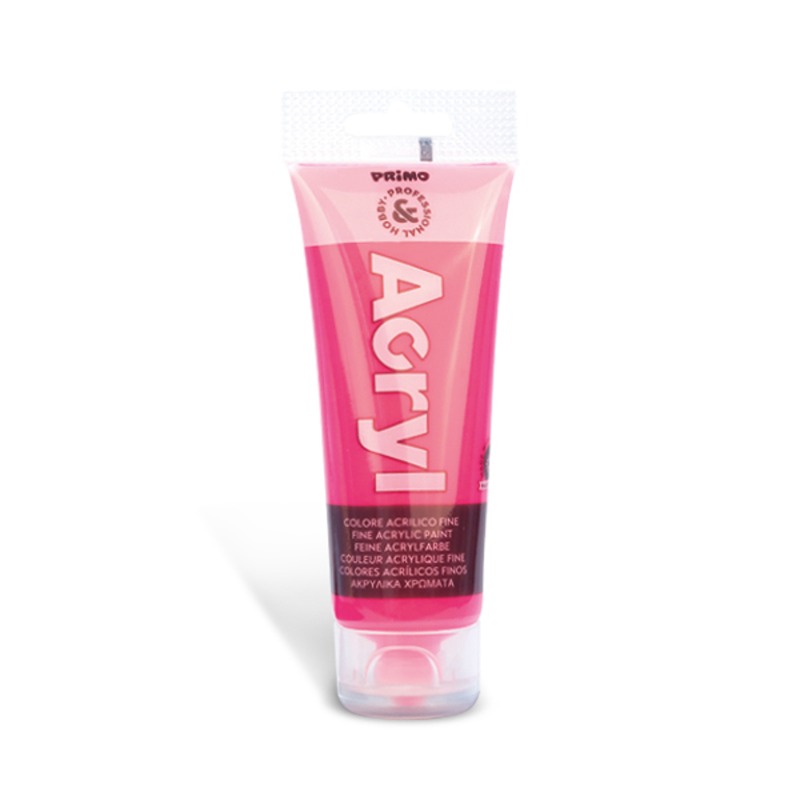 TEMPERA ACRILICA FINE ML.75 PROFESS. ROSA FLUO
