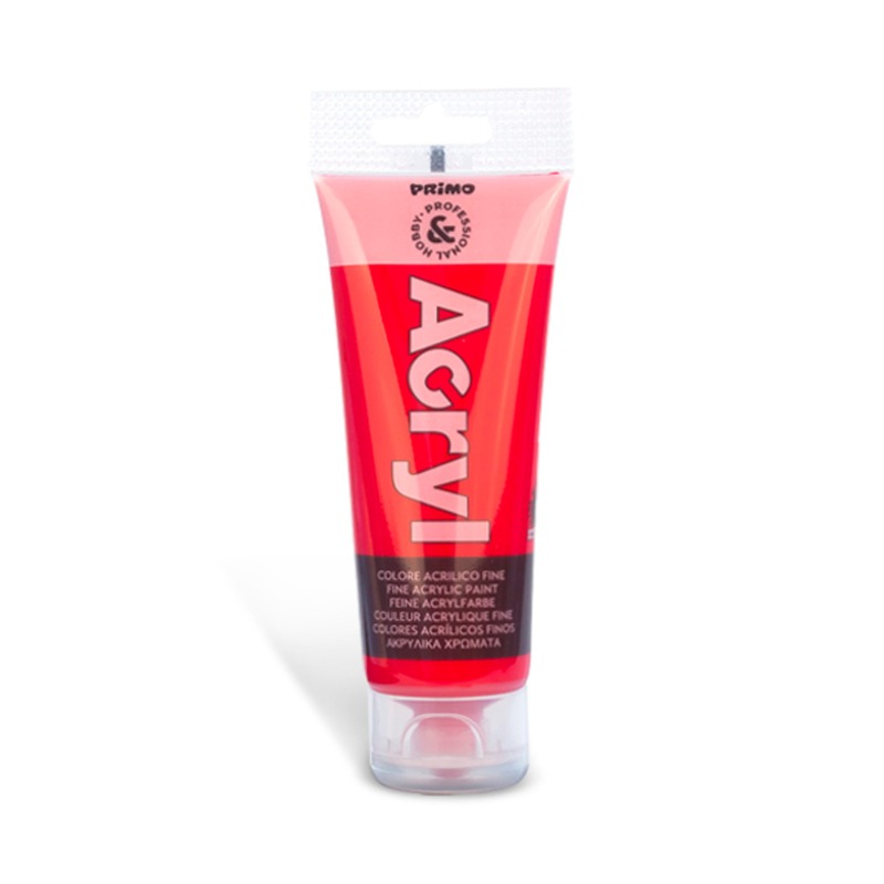 TEMPERA ACRILICA FINE ML.75 PROFESS. ROSSO VERMIGLIO