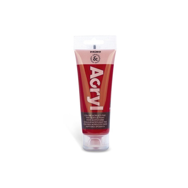 TEMPERA ACRILICA FINE ML.75 PROFESS. ROSSO CARMINIO