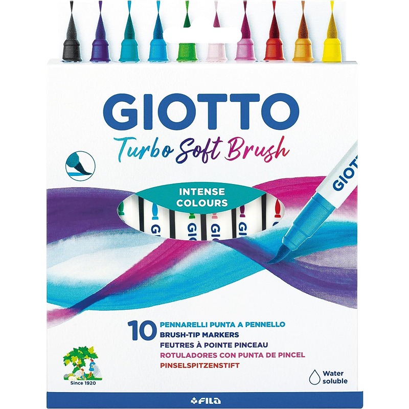 PENNARELLI GIOTTO TURBO SOFT BRUSH /10