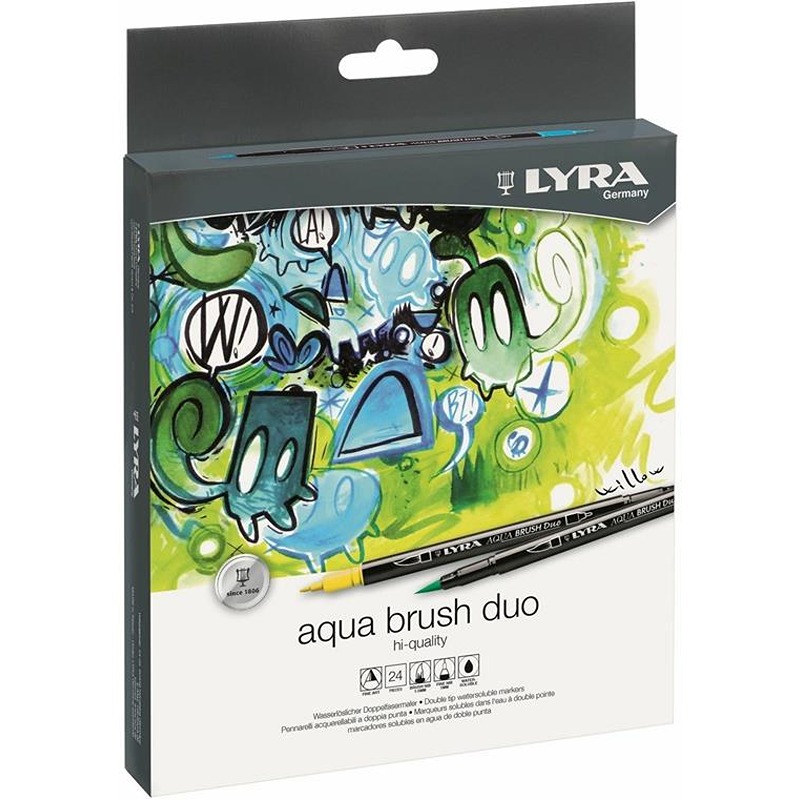 PENNARELLI LYRA AQUA BRUSH DUO / 24