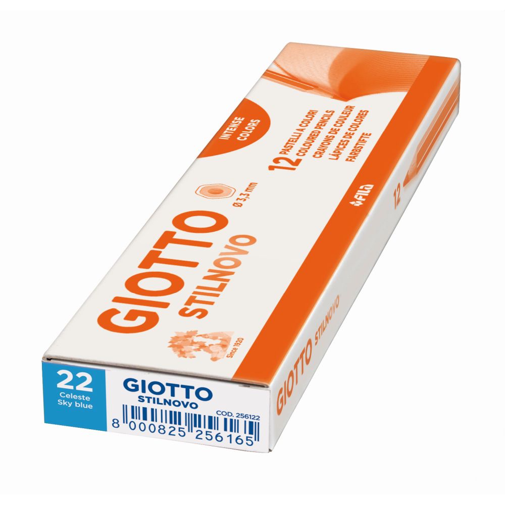 MATITE GIOTTO STILNOVO MONOCOLORE CELESTE PZ. 12