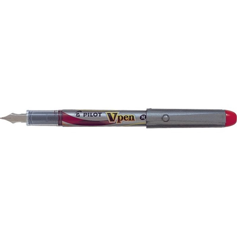 PENNA STILOGRAFICA PILOT V-PEN M ROSSO