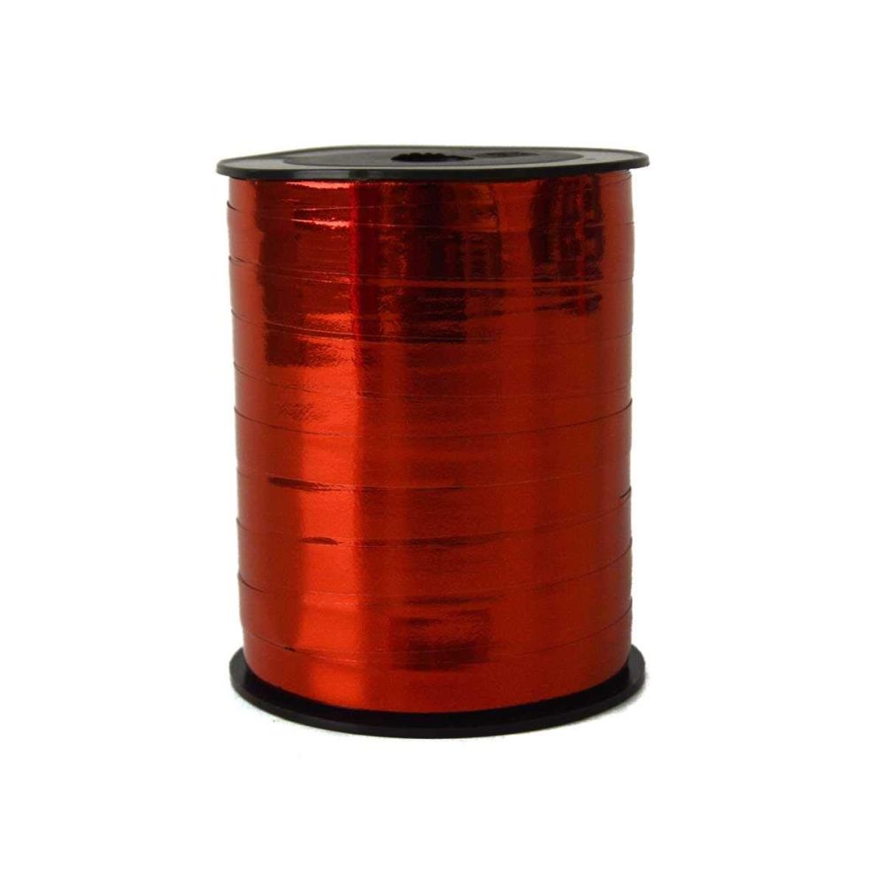 NASTRO REGALO METALL. CM.1X250MT ROSSO