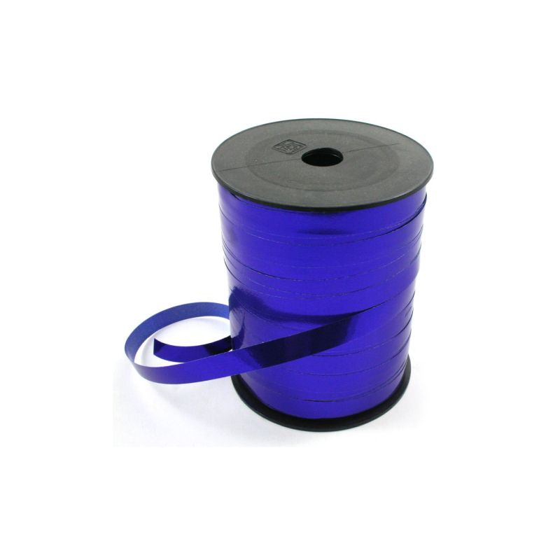 NASTRO REGALO METALL. CM.3X100MT BLU