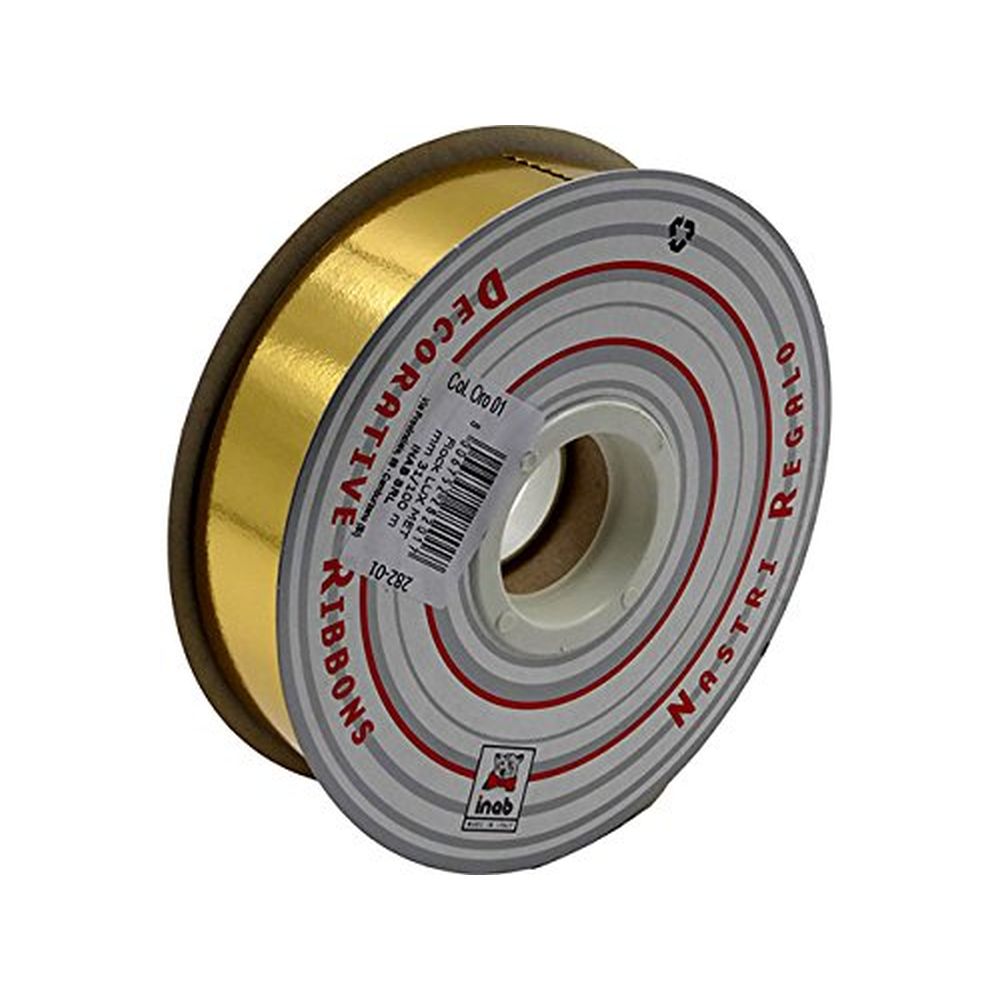 NASTRO REGALO METALL. CM.3X100MT ORO