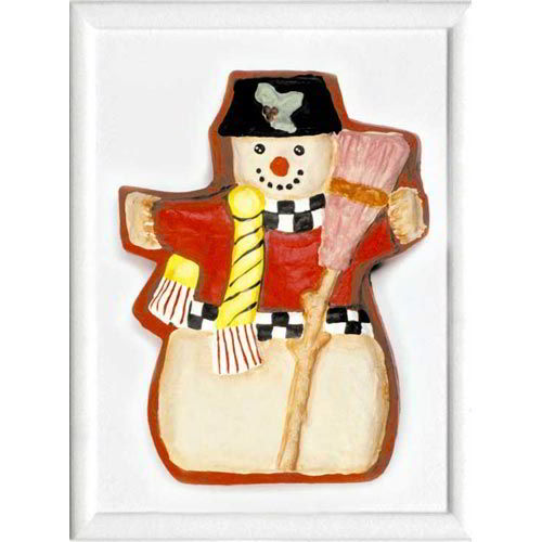 FORMA RILIEVO CM. 29x38 - PUPAZZO NEVE