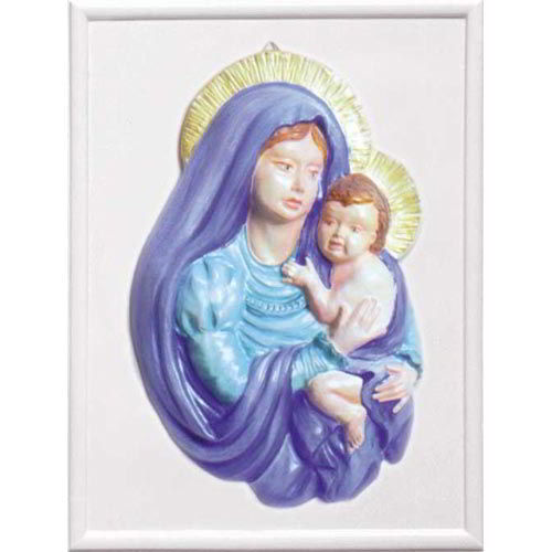 FORMA RILIEVO CM. 29X38 - MADONNA CON BAMBINO 1