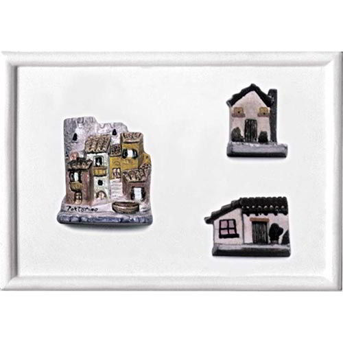 FORMA RILIEVO CM. 13x19 - TRE CASE