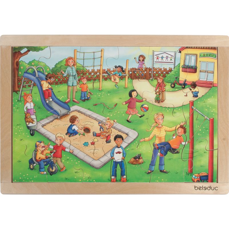 PUZZLE IN LEGNO: SCUOLA DELL'INFANZIA