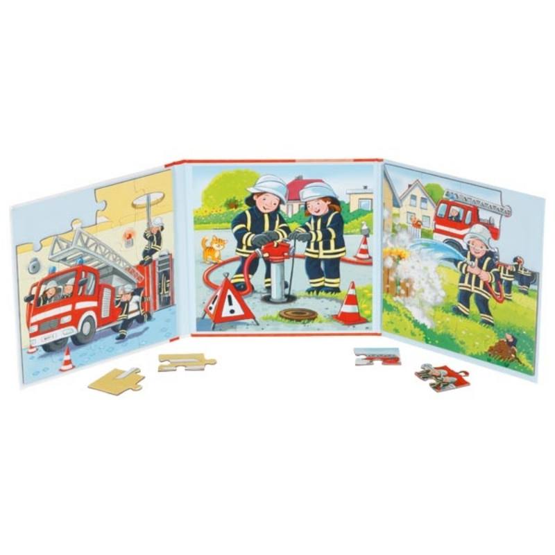 LIBRO PUZZLE I POMPIERI