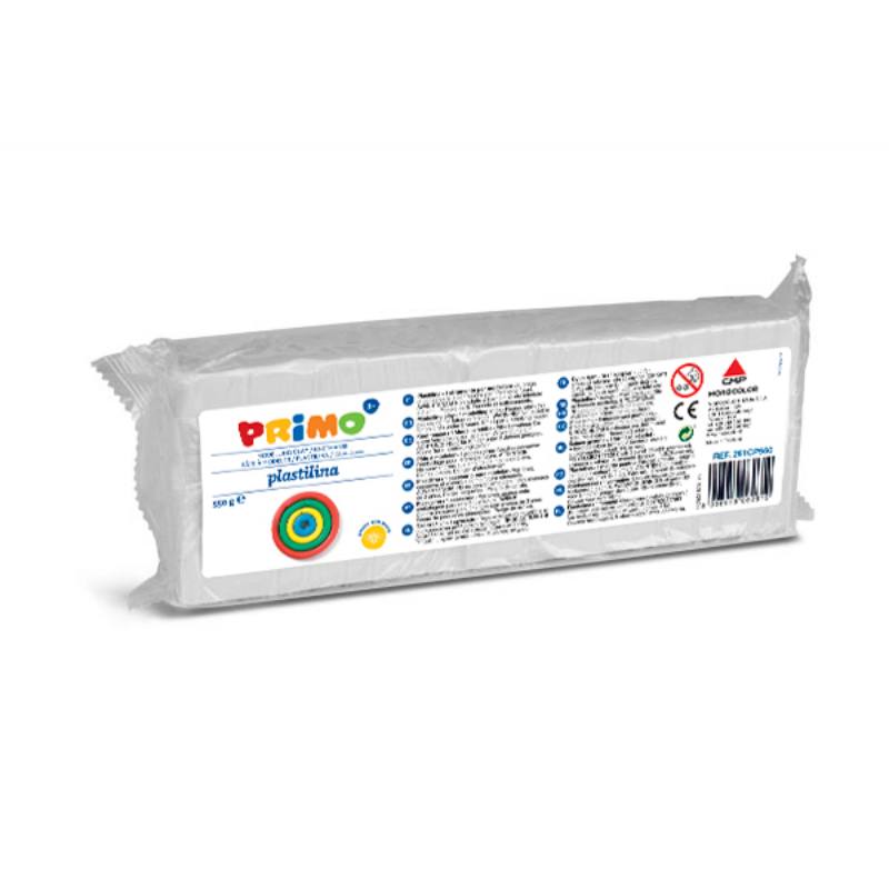 PLASTILINA PRIMO 550GR BIANCO