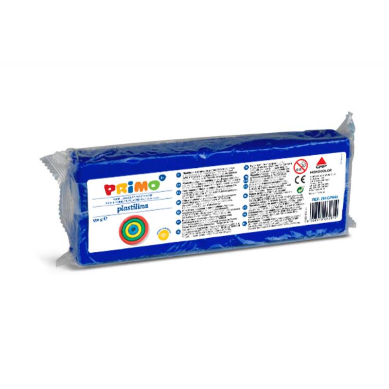 PLASTILINA PRIMO 550GR BLU