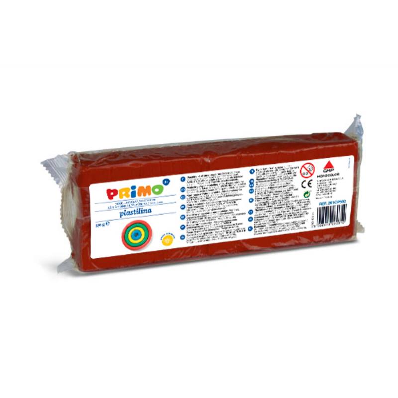 PLASTILINA PRIMO 550GR MARRONE
