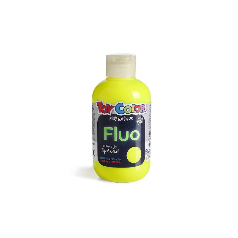 TEMEPRA FLUO TOY COLOR ML. 250 GIALLO