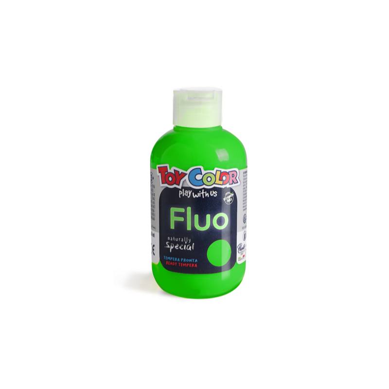 TEMEPRA FLUO TOY COLOR ML. 250 VERDE