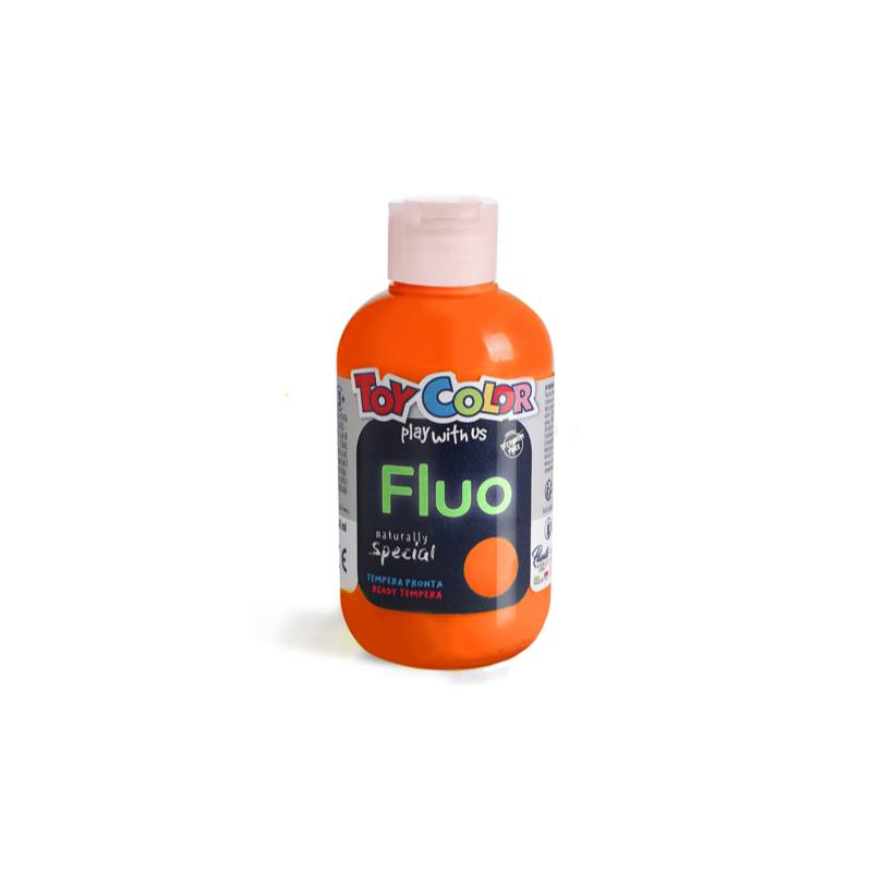 TEMEPRA FLUO TOY COLOR ML. 250 ARANCIO