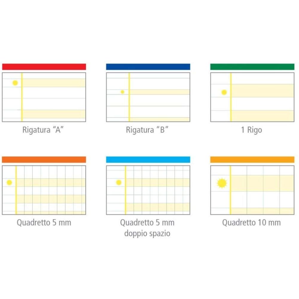 QUADERNO MAXI DIDATTICO GR. 100 RIGATURA RIGO