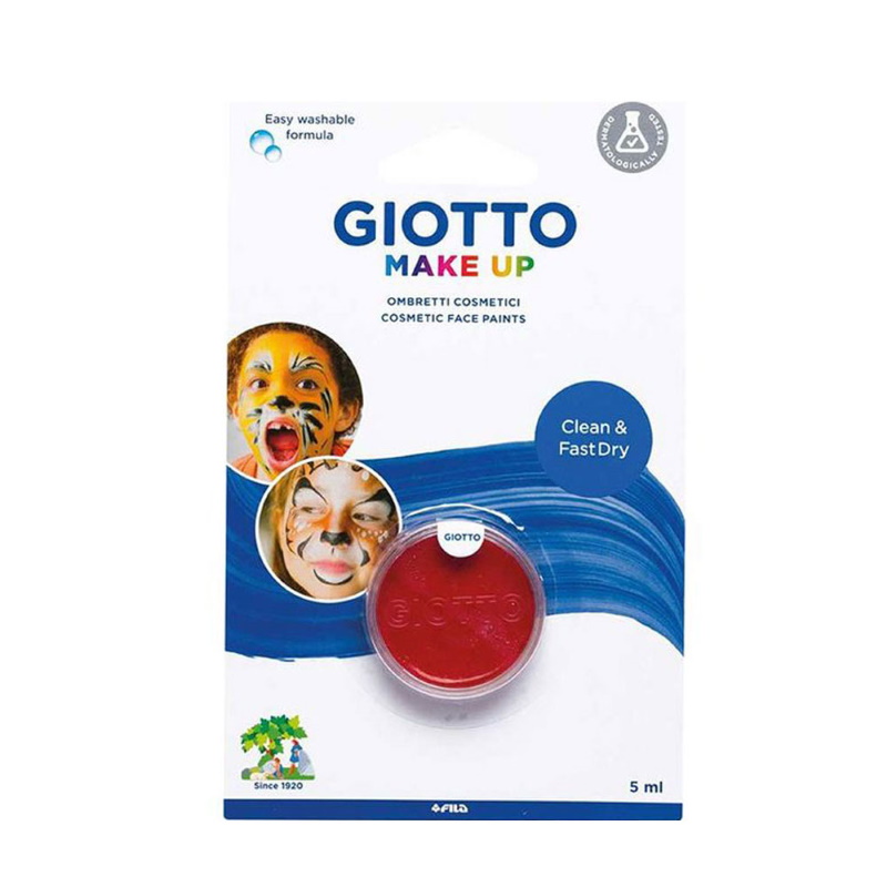 GIOTTO MAKE UP - OMBRETTO 5ML  ROSSO