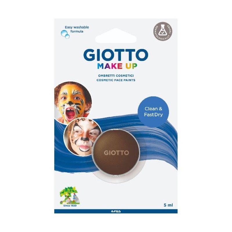 GIOTTO MAKE UP - OMBRETTO 5ML MARRONE