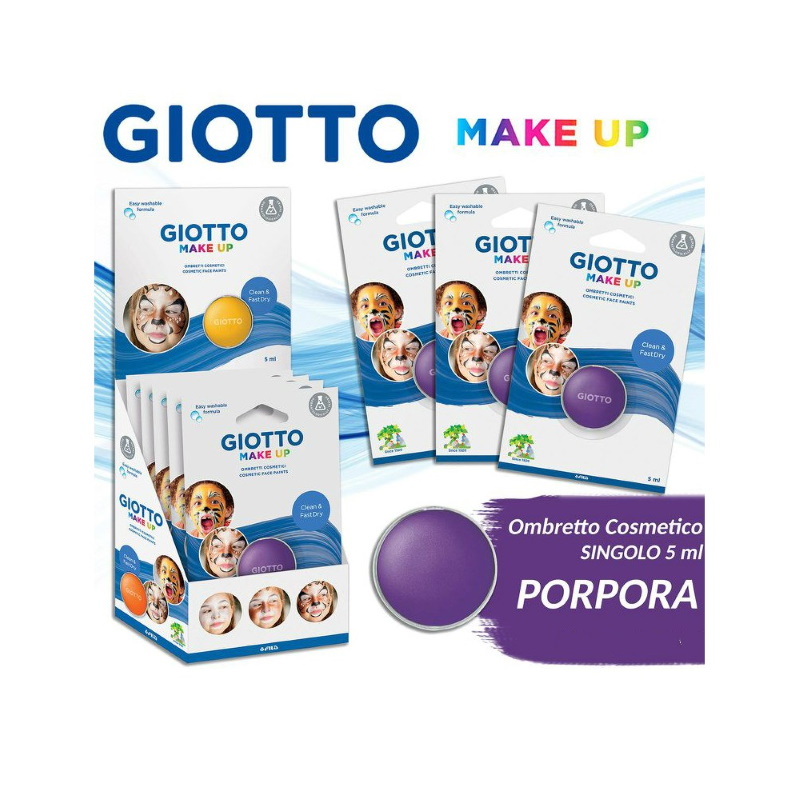 GIOTTO MAKE UP - OMBRETTO 5ML PORPORA