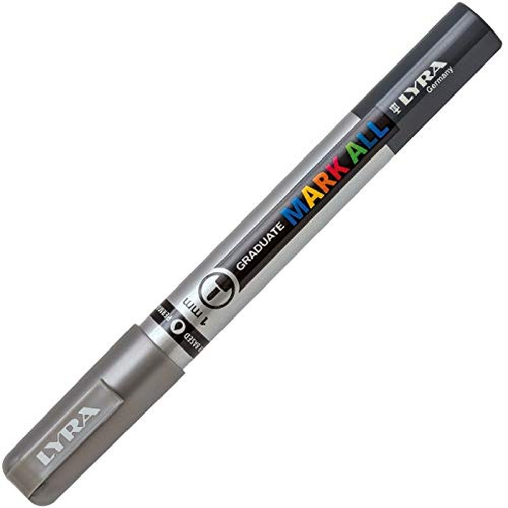PENNARELLO ACRILICO P.MEDIA MM.1 MARK ALL ARGENTO