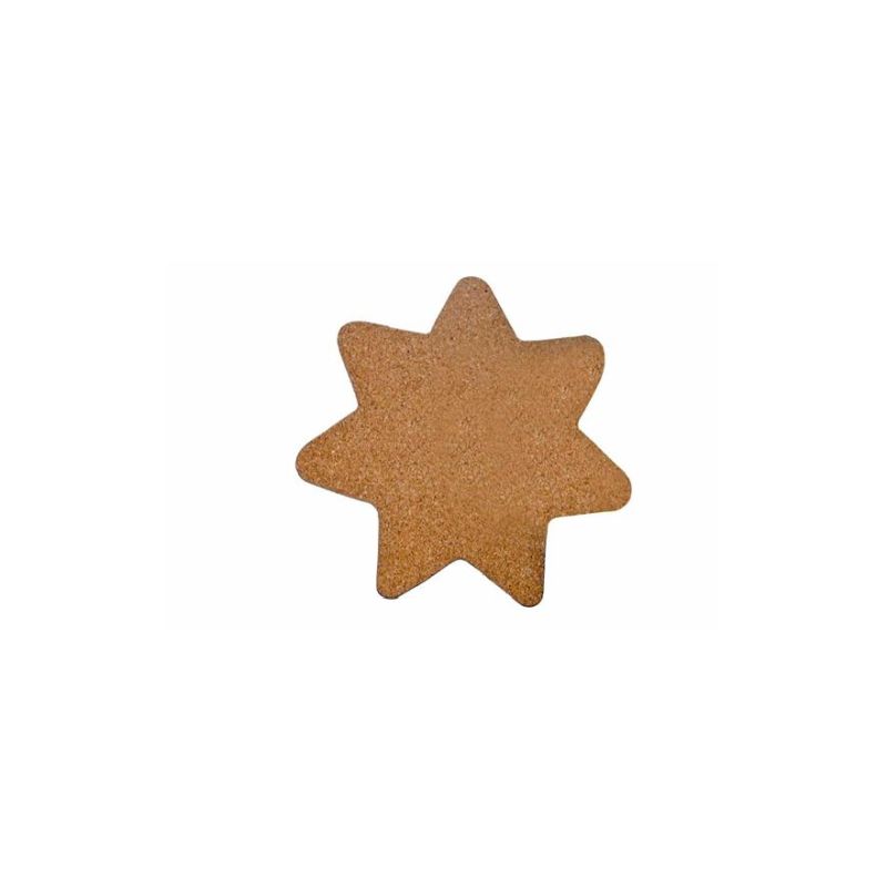 SUGHERO DA DECORARE STELLA CM. 20 PZ.5