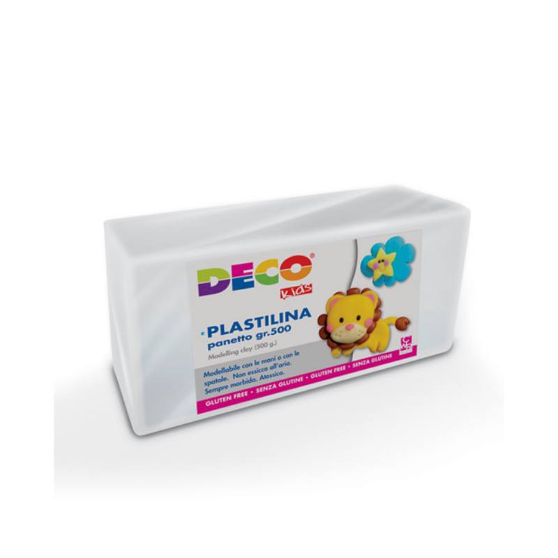 PLASTILINA DECO GR.500 BIANCO