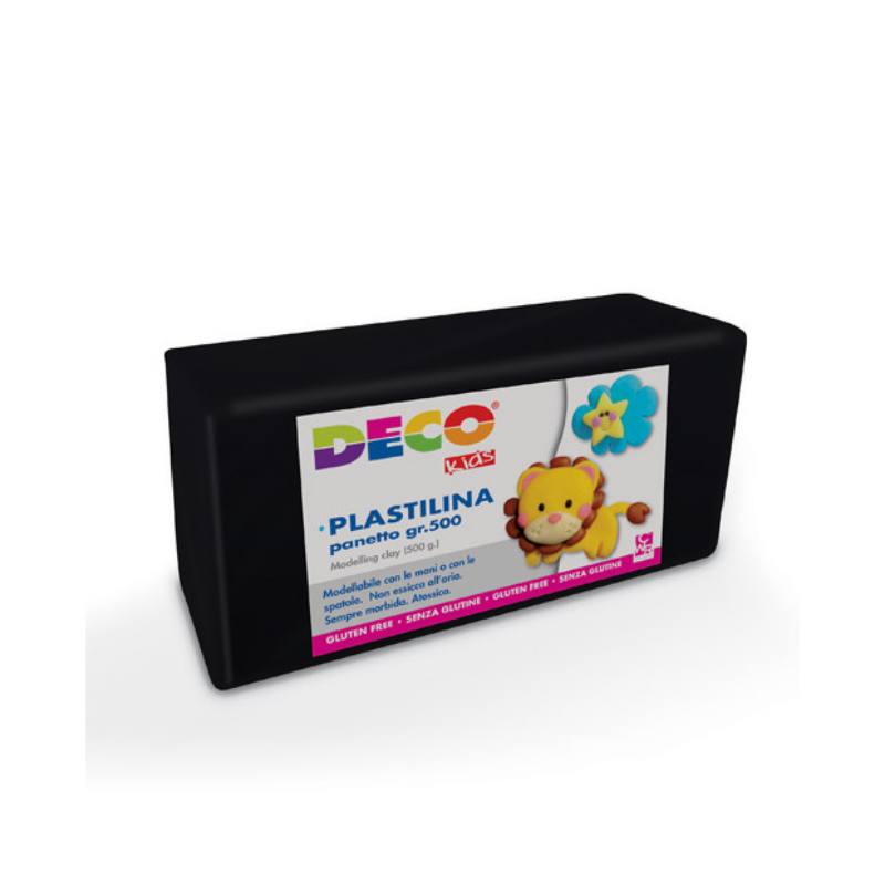 PLASTILINA DECO GR.500 NERO