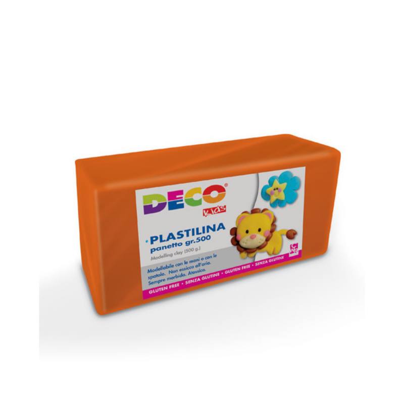 PLASTILINA DECO GR.500 ARANCIO