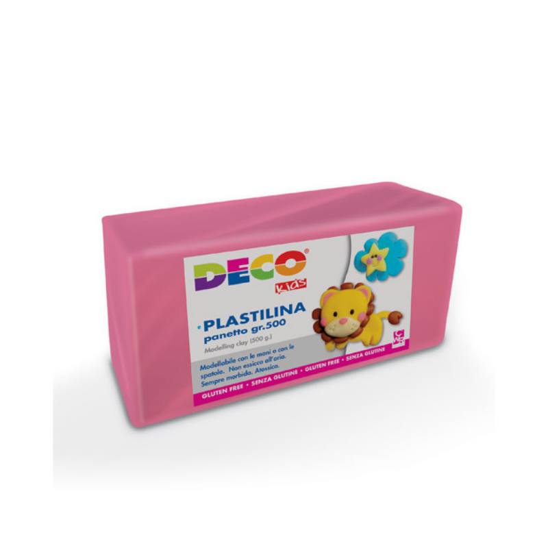 PLASTILINA DECO GR.500 ROSA