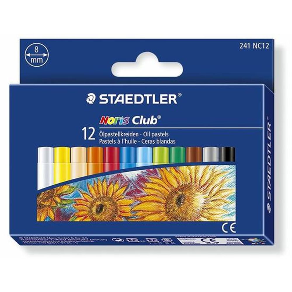 PASTELLI OLIO STAEDTLER 12 COLORI