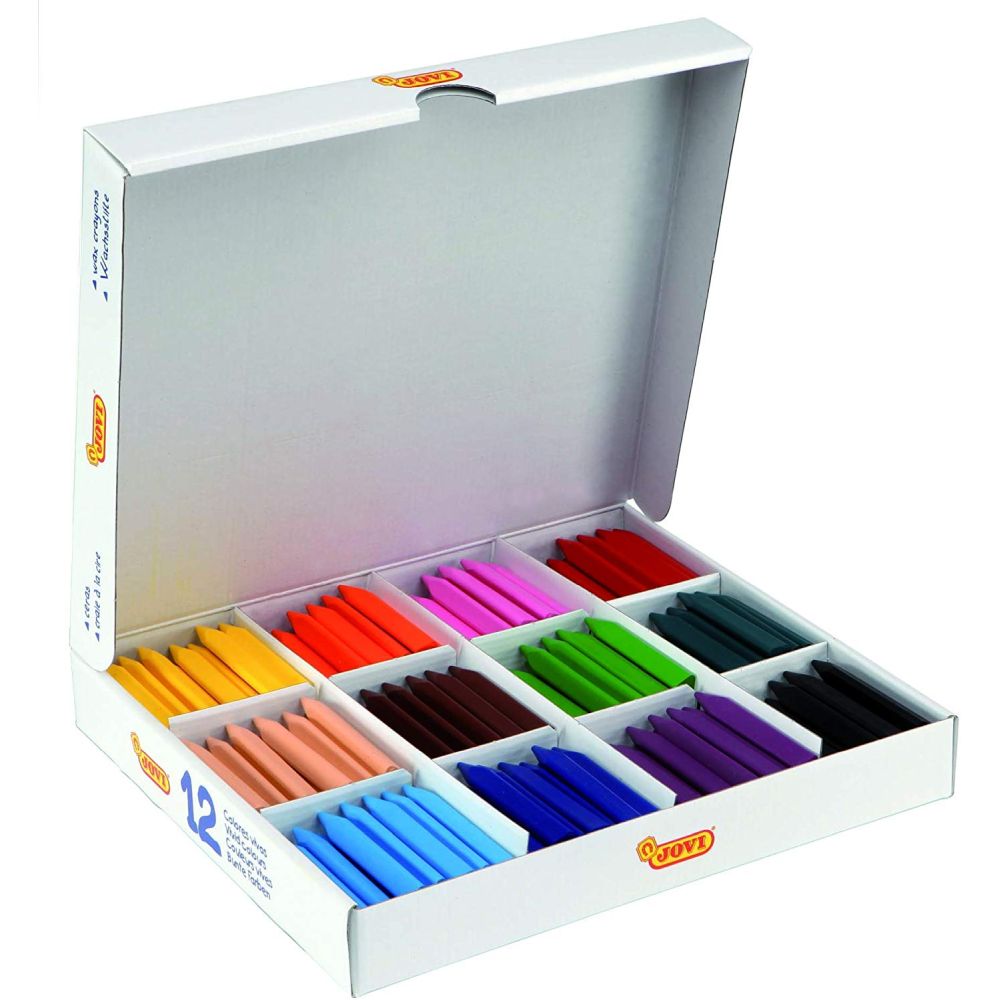 PASTELLONI CERA TRIANGOLARI TRIWAX JOVI PZ. 300 Ø MM.12X8,2 CM.