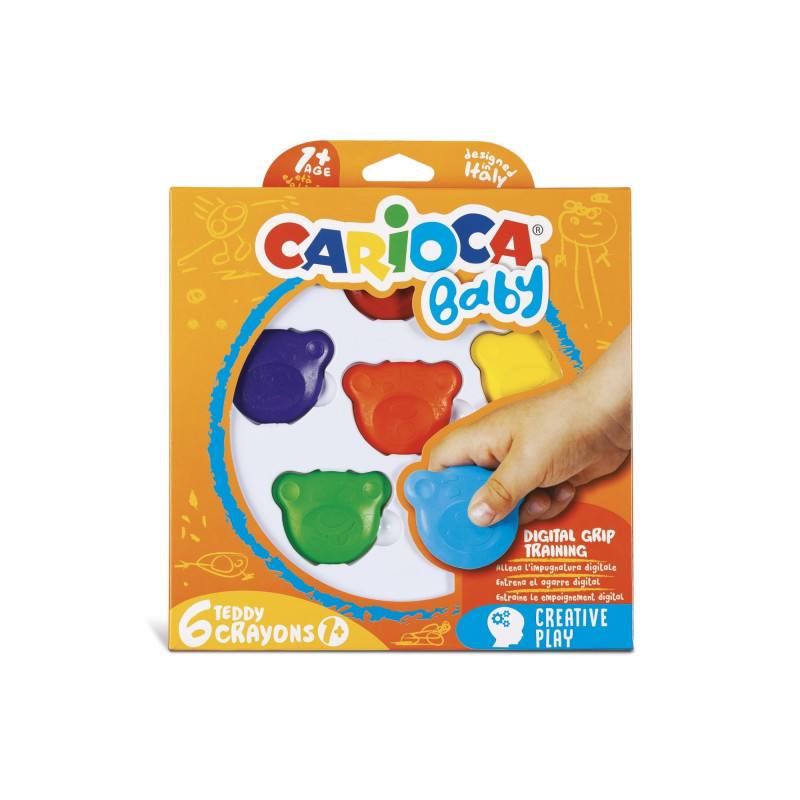 PASTELLI CERA BABY TEDDY PZ.6