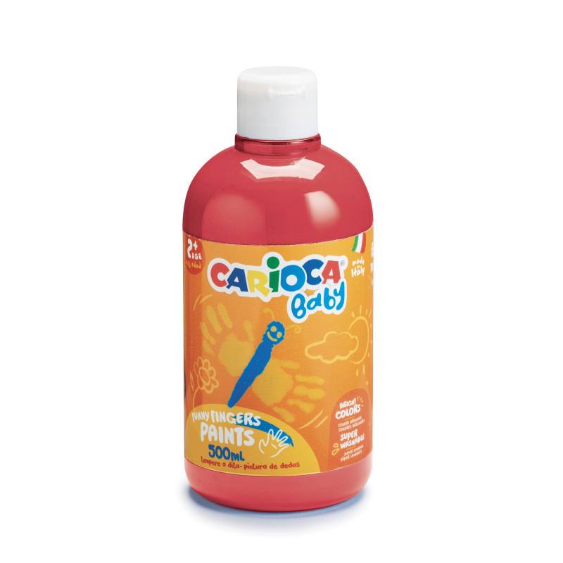 TEMPERA CARIOCA BABY   ML. 500 ROSSO