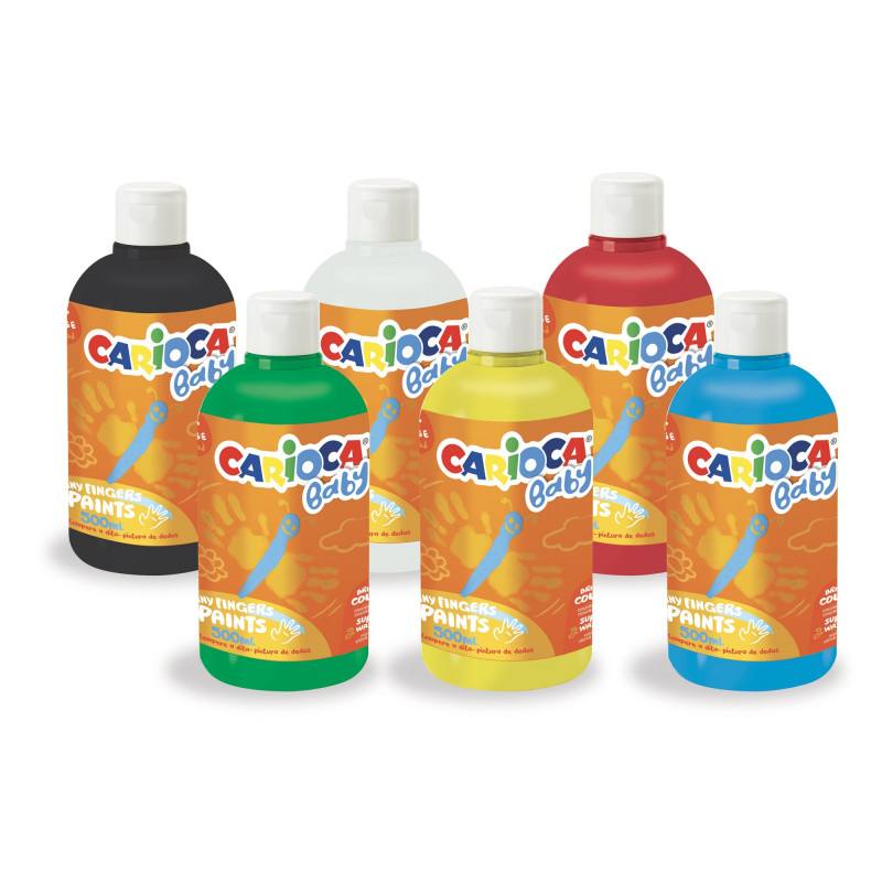 TEMPERA CARIOCA BABY   ML. 500 6 COL. ASS.