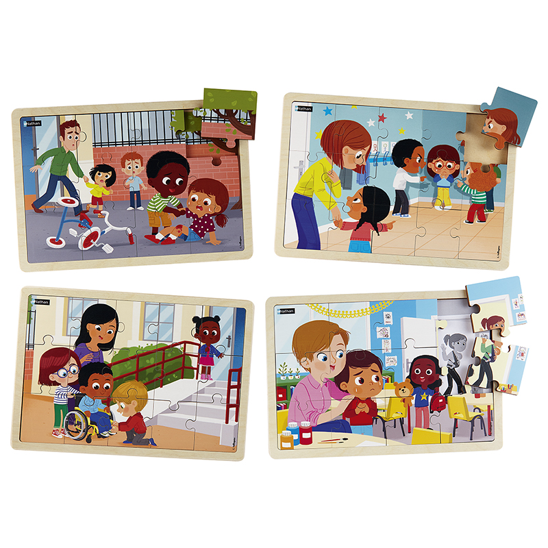 Helping Others - Set of 4 puzzles