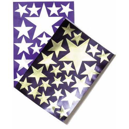STELLE ADESIVE ARGENTO - BUSTA 10 FG.