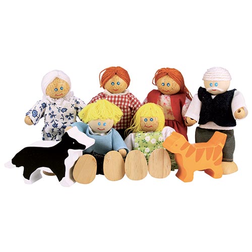 FAMIGLIA 8 PERSONAGGI