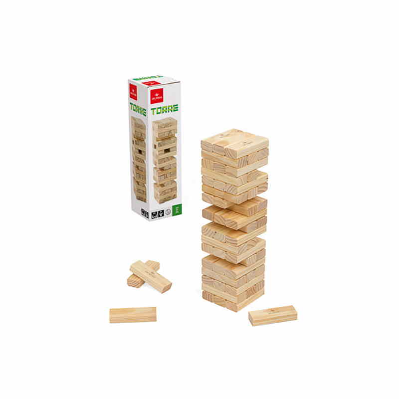 GIOCO EQUILIBRIO - TORRE IN LEGNO PZ.51