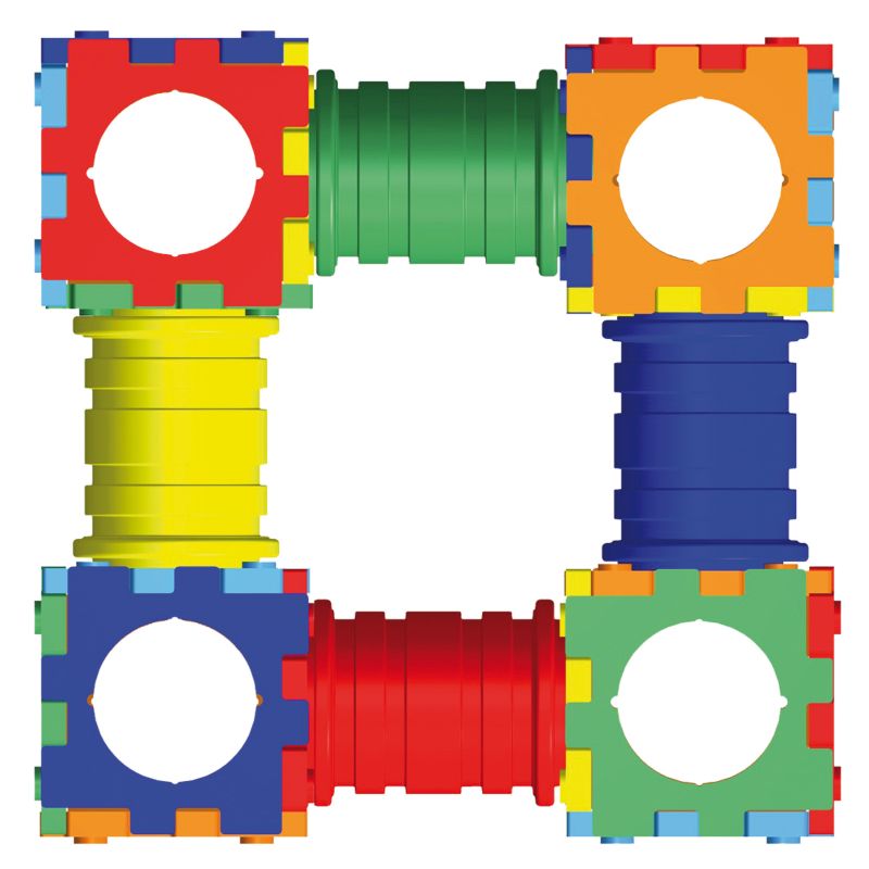 SET QUATTRO CUBI QUATTRO TUNNEL