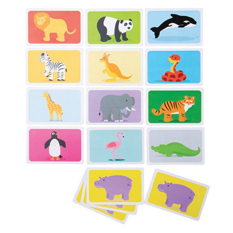 FLASH CARDS ANIMALI SELVAGGI