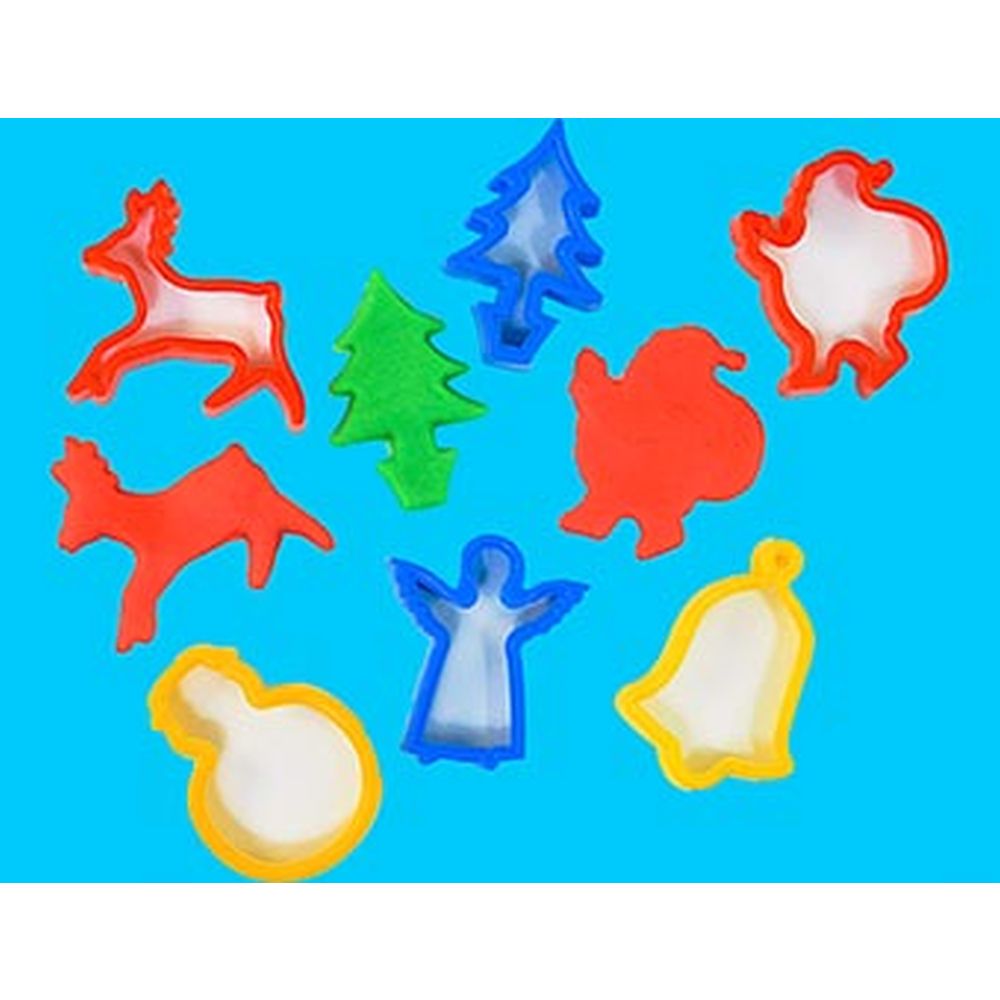 FORMINE PER MODELLARE MAXI NATALE PZ. 6