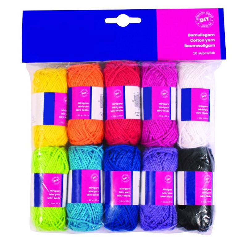 FILATI COTONE 30MT - SET 10 PZ.