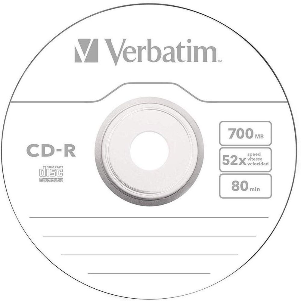 CD-R52X DATA LIFE JEWEL PZ. 1